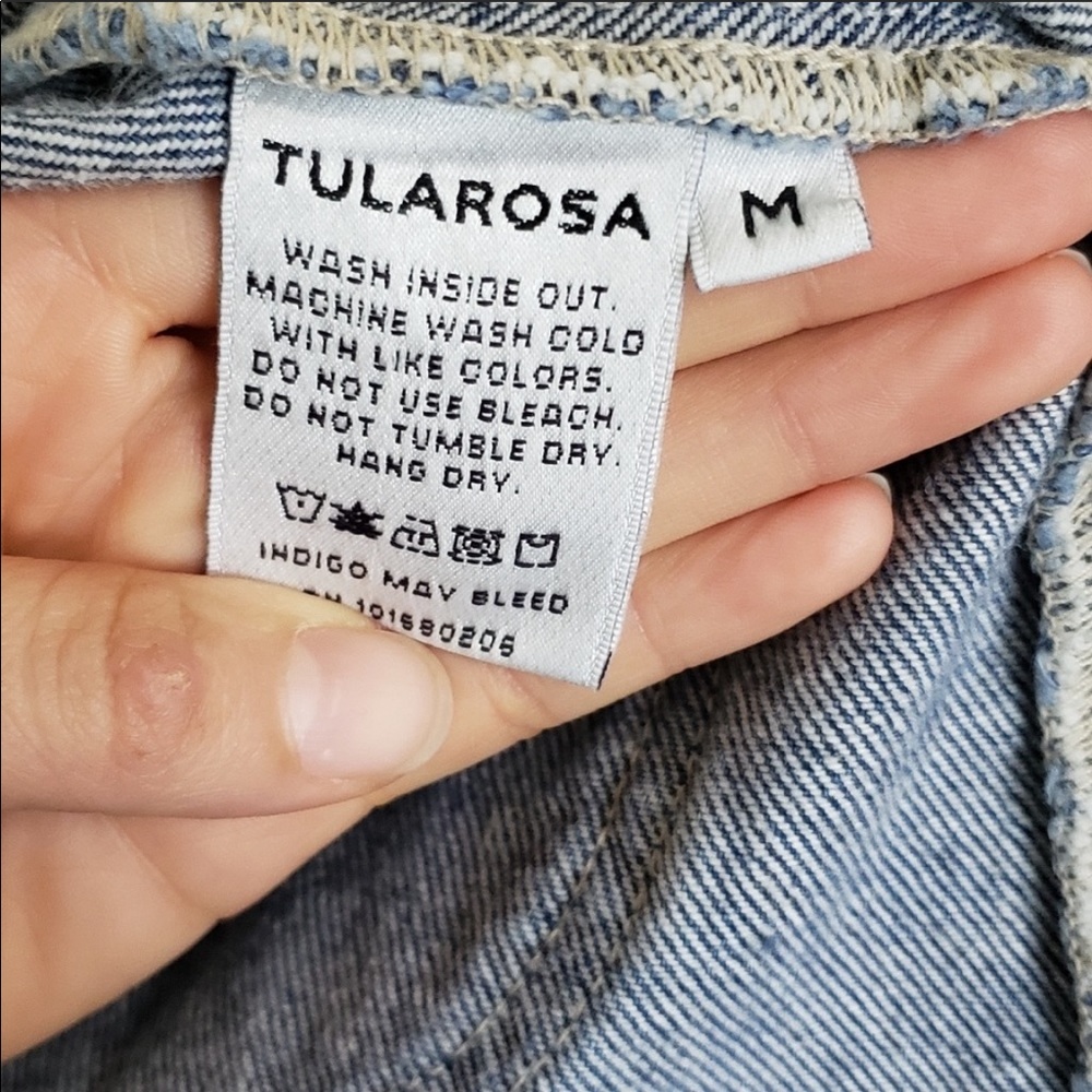 Tularosa Sophia Overall Denim Dress - Picture 7 of 7
